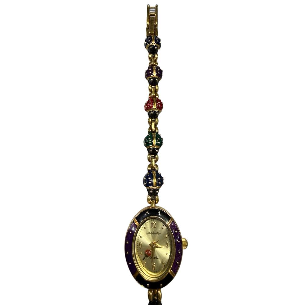 Joan Rivers Classics Colorful Ladybug Watch - Picture 2 of 9